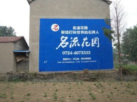 沅江市农村墙体广告的长尾效应