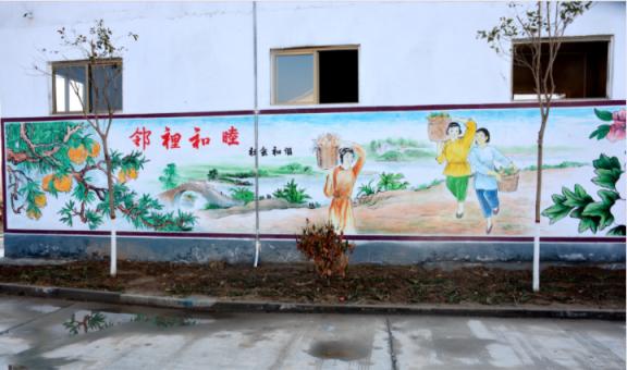 沅江市乡镇文化墙 乡风文明焕发新活力