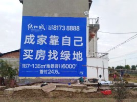 沅江市墙体广告位置选择重要性