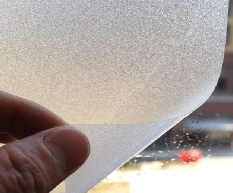 沅江市玻璃门外面粘广告用什么材料好？